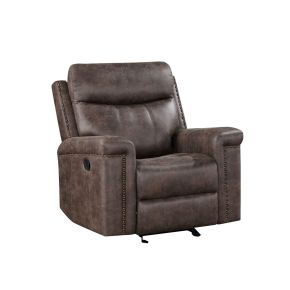 New Classic U1798-13-MCH New Classic U1798-13-MCH Quade - Glider Recliner - Mocha
