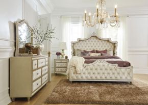 CoasterElevations 223521Q-S4 Antonella - 4 Piece Queen Bedroom Set - Ivory