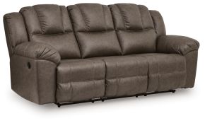 Signature Design by Ashley® PC6450688 Lowilla - Reclining Sofa - Driftwood