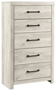 Signature Design by Ashley® B192-46 Cambeck - Whitewash - Five Drawer Chest