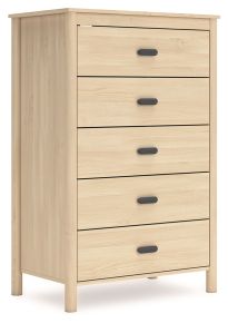 Signature Design by Ashley® EB2444-245 Cabinella - Five Drawer Chest - Tan