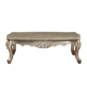 ACME 81040 Ranita - Coffee Table - Marble & Champagne