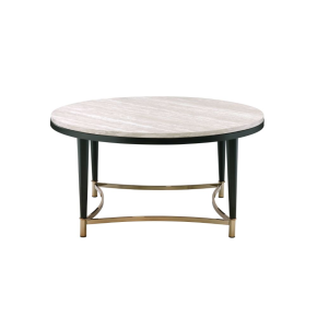 ACME 85380 Ayser - Coffee Table - White Washed & Black