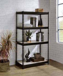 ACME 92782 ACME 92782 Decmus - 60" Bookshelf - Natural & Black