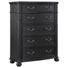 Coaster Fine Furniture 224765 Celina - 5-Drawer Bedroom Chest - Black