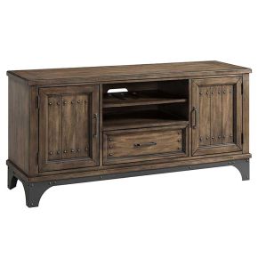 Intercon WY-HT-6030-GPG-C Whiskey River - 60" Console - Dark Brown