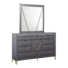 New Classic B1826-060 Symmetry - Lighted Mirror - Charcoal