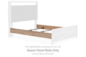 Signature Design by Ashley® PCB1360-96 Kinlanni - Queen Panel Rails - Tan