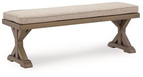 Signature Design by Ashley® PCP790-600 Laguna Heights - Bench With Cushion - Beige