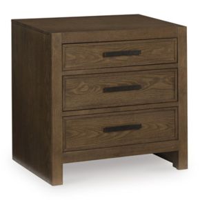 Ashley Furniture PCB607-93 Ticanter - Three Drawer Night Stand - Brown