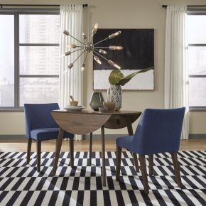 Liberty Furniture 198-CD-3DLS Space Savers - 3 Piece Drop Leaf Set - Dark Brown