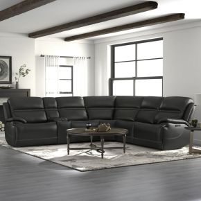 Liberty Furniture 7003GY-UPH-6PCSEC Bentley - 6 Piece Sectional - Graphite Gray