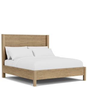 Riverside Furniture 91084-91081-91072 Riverside Furniture 91084-91081-91072 Davie - King Panel Bed - Light Brown