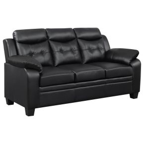 CoasterEveryday 506551 Finley - Upholstered Padded Arm Tufted Sofa - Black