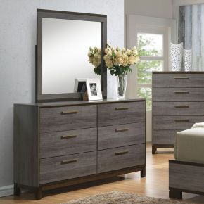 Furniture of America CM7867D Manvel - Dresser - Two-Tone Antique Gray