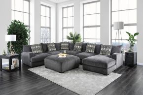 Furniture of America CM6587-SECT-R Kaylee - U-Shaped Sectional Right Side - Gray Dark