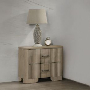 ACME BD04873 Lakkari - Nightstand - Antique Oak