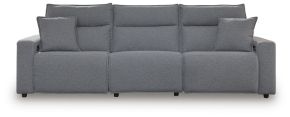 Signature Design by Ashley® 65906S1 Modmax II - 3-Piece Power Reclining Sectional - Salt And Pepper