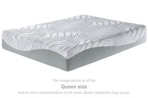Sierra Sleep® by Ashley M59311 12 Inch Memory Foam - Twin Mattress - White
