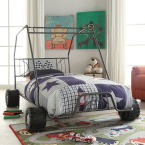 ACME 37640T Xander - Twin Bed - Go Kart Gunmetal