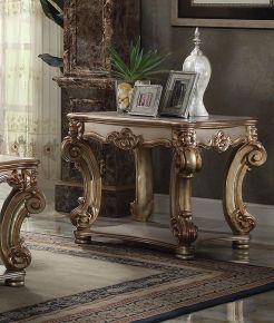 ACME 83001 Vendome - End Table - Gold Patina