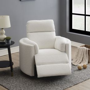 ACME LV02733 Sagen - Glider Recliner With Swivel - Beige