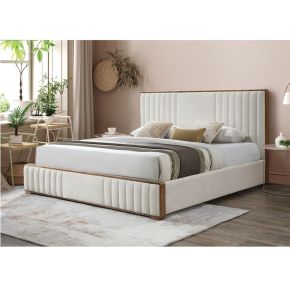 ACME BD02468Q Kaleea - Queen Bed - Beige & Walnut