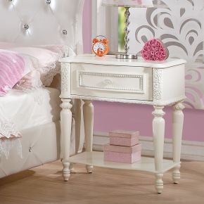 ACME BD02267 Dorothy - Nightstand With 1 Drawer - Ivory