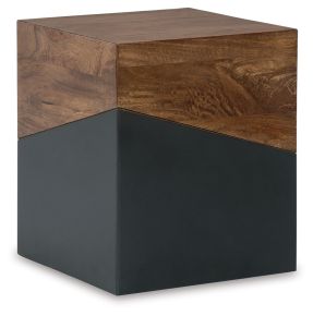 Signature Design by Ashley® A4000311 Trailbend - Accent Table - Brown / Gunmetal