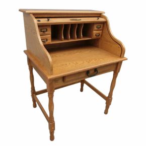 Tennessee Enterprises 8932H 32" Mini Roll Top Desk w/ USB Power Outlet