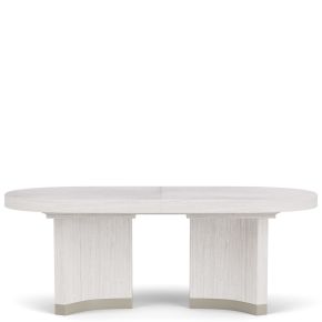 Riverside Furniture 82550-82551 Hepburn - Oval Dining Table - White