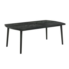 New Classic D1434-10 Skyline - Rectangle Dining Table - Onyx