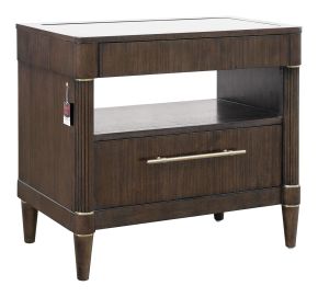 Pulaski Furniture P393123 Asher Park - Bachelor's Chest - Piano Brown