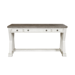 Samuel Lawrence Furniture S786-910 Valley Ridge - 3-Drawer Desk - White
