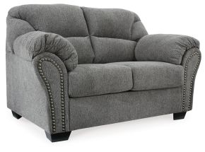 Benchcraft® 2810535 Allmaxx - Loveseat - Pewter