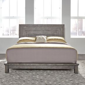 Liberty Furniture 406-BR-CPL Modern Farmhouse - California King Platform Bed - Gray