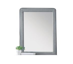 ACME 24524 Valda - Mirror - Light Gray Fabric