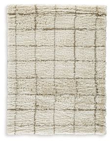 Signature Design by Ashley® R407211 Wrenlow - 8' x 10' Rug - Cream / Brown