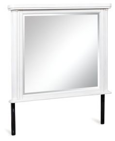 Signature Design by Ashley® PCB823-36 Rowlenstown - Bedroom Mirror - Antique White