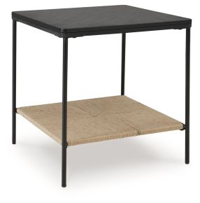 Ashley Furniture A4000591 Minrich - Accent Table - Black / Natural