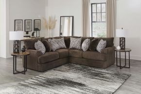 Jackson 2480/72/46-48 Galaxy - 2 Piece Sectional With 9 Included Accent Pillows - Chocolate