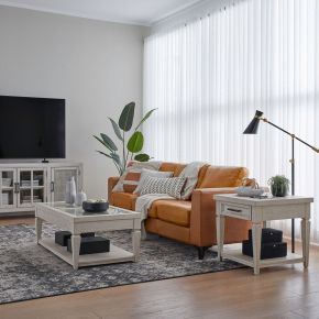 Liberty Furniture 271W-OT-3PCS Caruso Heights - 3 Piece Set - White