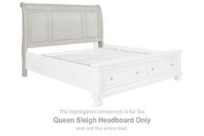 Signature Design by Ashley® B742-77 Robbinsdale - Queen Sleigh Headboard - Antique White