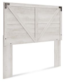 Signature Design by Ashley® EB4121-157 Shawburn - Whitewash - Queen Crossbuck Panel Hdbd