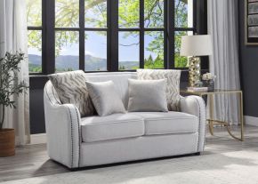 ACME LV00579 Mahler - Loveseat - Beige Linen - 34"
