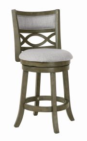 New Classic S1128-CS-FG Manchester - Counter Stool - Antique Gray - Fabric