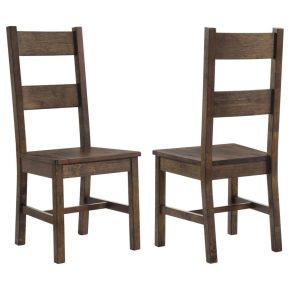CoasterEveryday 107042 Coleman - Dining Side Chair (Set of 2) - Rustic Golden Brown