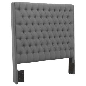 CoasterEssence 300621QB1 Camille - Upholstered Queen Panel Headboard - Gray