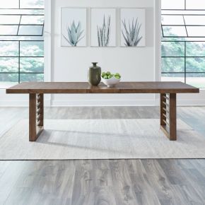 Liberty Furniture 936-T4206 Shaker Lakes - Double Pedestal Table Top - Harvest Brown