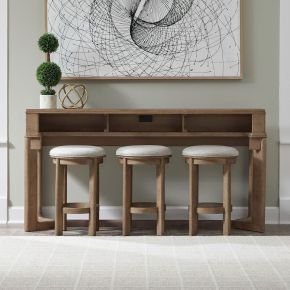 Liberty Furniture 536-OT-4PCS Ballentine - 4 Piece Bar Set - Brown